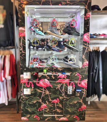 Come try your luck to win some exclusive kicks! $5 plays!