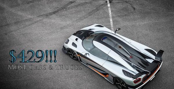 Never worry about tire wear again. Our prices will never let you reach the wire again.