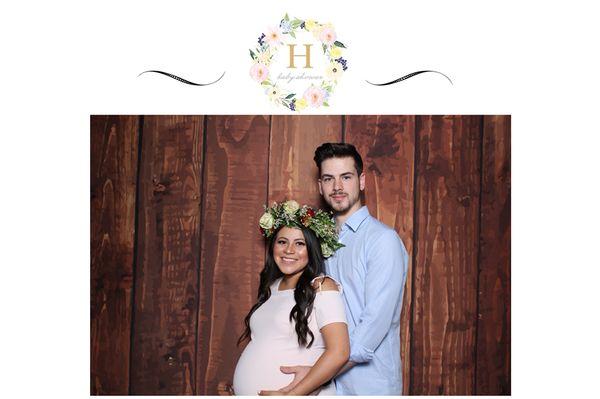 Baby shower Photo Booth