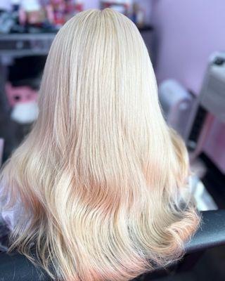 Bleach and tone