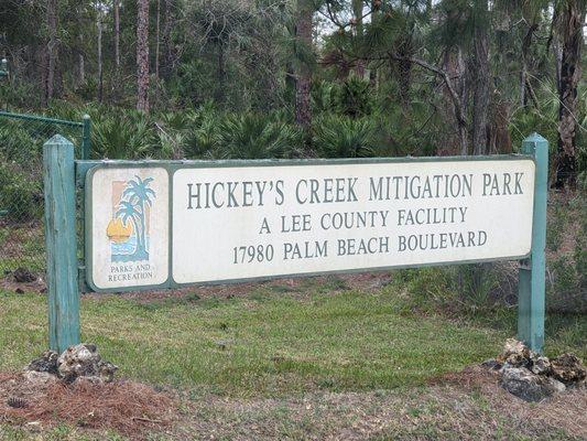 Hickey Creek Mitigation Park, Alva