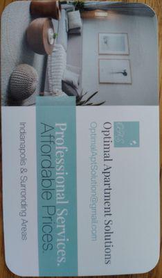 Optimal Apartment Solutions