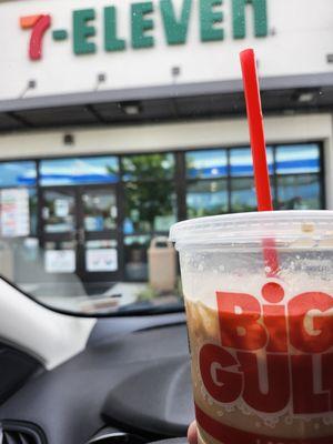 Little afternoon boost. Iced latte