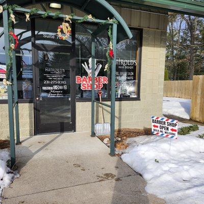 The Interlochen barbershop is opened!