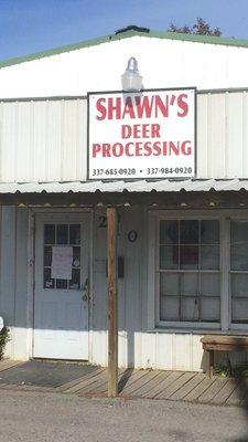 Deer processing.... no boudin.