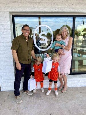 Grand Opening - a family affair