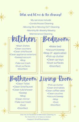 Miranda’s Cleaning