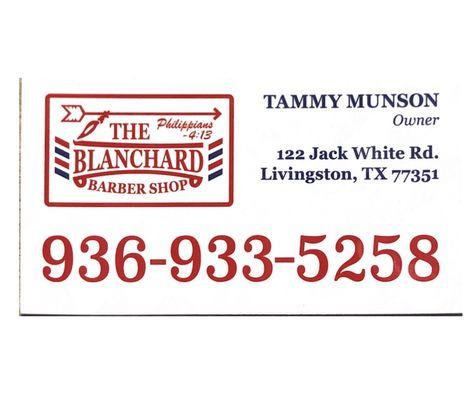 The Blanchard Barber Shop