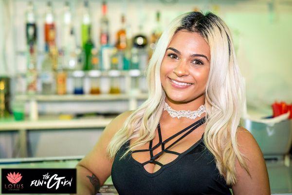 Bottle service anyone?? Let our waitress take care of you.