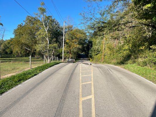 Grave In The Middle of The Road