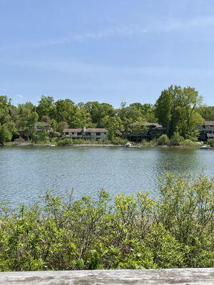 Close as you can get to these people's private lake