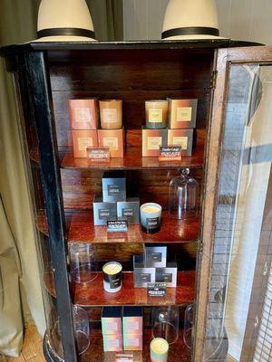 Candles. Mudd club smelled so good I wanted to grab a spoon and eat it!