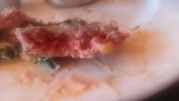 This is from Happy Hour last week at A.H. This is the Cheeseburger, comes with fries, & no extra charge..