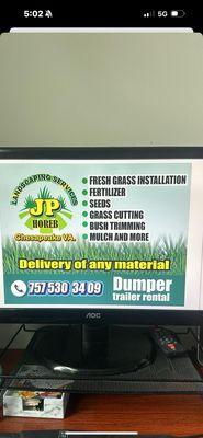 JP Horeb Landscaping And More With License and Insurance
