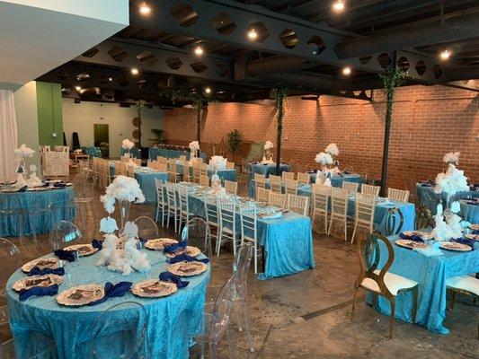 Wedding setup and preparation