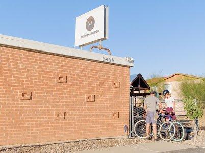 Bikes are welcome at Mission Church in Tucson!
