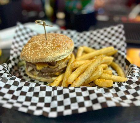 House Special Cheese Burger