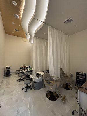 They also offer head spa services... Can't wait to go back and check these out one weekend!