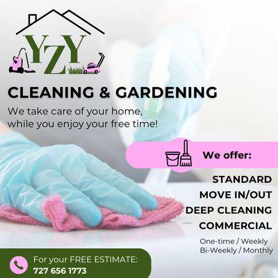 YZY Cleaning & Gardening