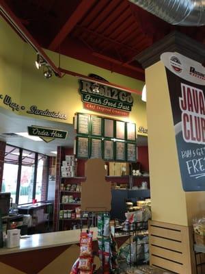 Good food in a gas station...