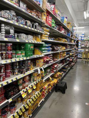 Pet food aisle nice!