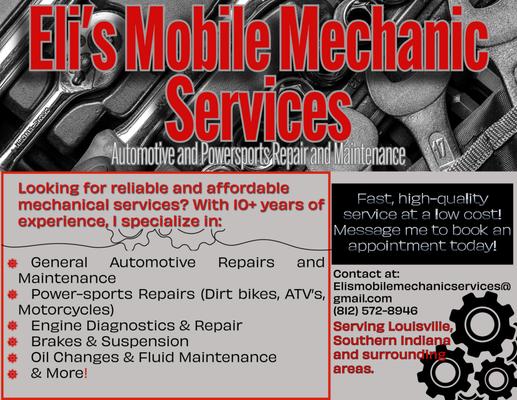 Eli’s Mobile Mechanic Services