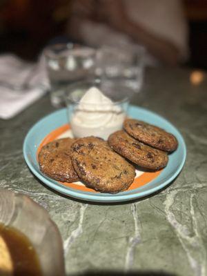 Best chocolate chip cookies with a touch of salt!!