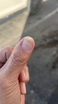 This was considered done and she was about to paint it, what the what??????