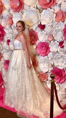 Flower Backdrop Rental by Mahi Rehan