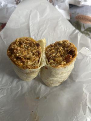 chorizo burrito