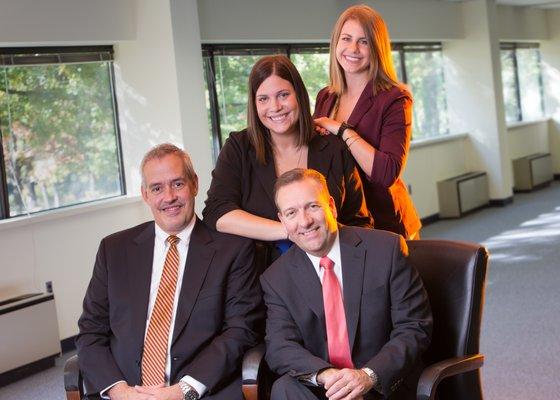 Our partners, office manager, and financial assistant! Just one part of the team ready to assist you.