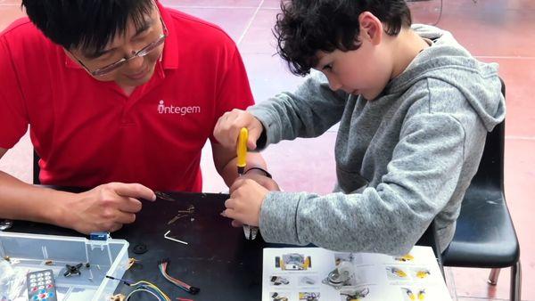 Camp Integem at Palo Alto High