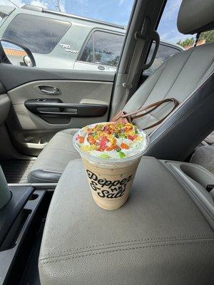 Fruity Pebbles Latte