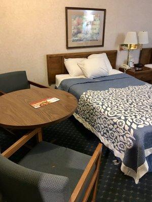 Older room, but decent for one night