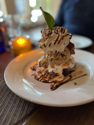 Dessert menu: s'mores