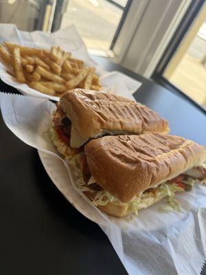 Fight club sandwich! Chicken cutlet was amazing