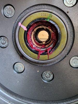 New wheel bearings and seals.