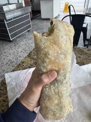 Huge burrito