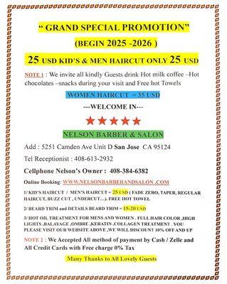 Nelson Barber and Salon