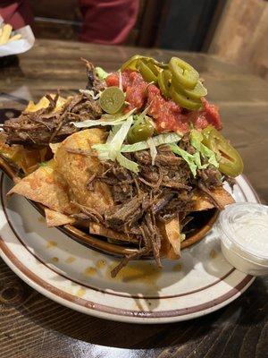 Nachos with Brisket