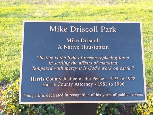 Mike Driscoll Park