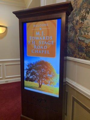 M. J. Edwards Stage Road Chapel