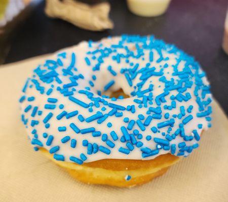 Donut with sprinkles