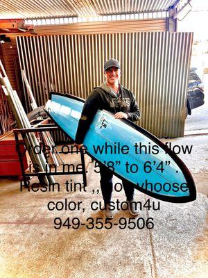 LBs Custom Surfboard Repair