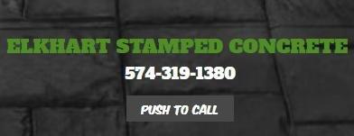 Elkhart Stamped Concrete