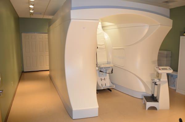 our upright MRI machine