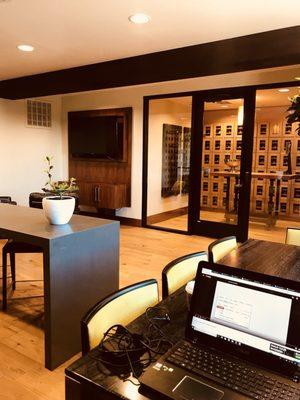 Can't beat getting work done on the computer here, One of many beautiful and peaceful rooms open to the residents!!