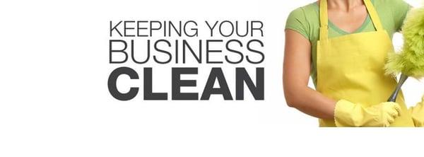 We can keep your business clean! A clean office makes a great first impression.