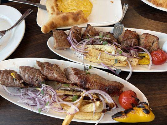 Incredible and authentic Georgia Russian cuisine today at Georgian Corner in Roswell, GA! Friendly, inviting, wonderful khachapuri!