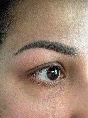 Right eyebrow for comparison